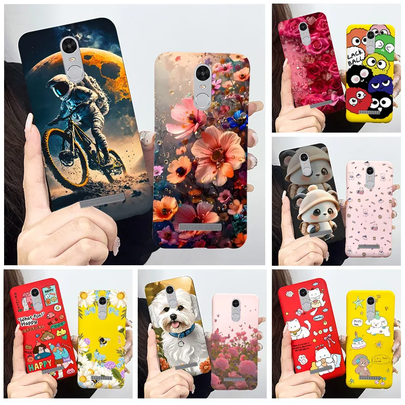 Para Xiaomi Redmi Note 3 Pro Funda Note3 suave TPU Funda de silicona dibujos animados Funda de teléfono para Xiaomi Redmi Note 4 4X Note4 Coque Funda