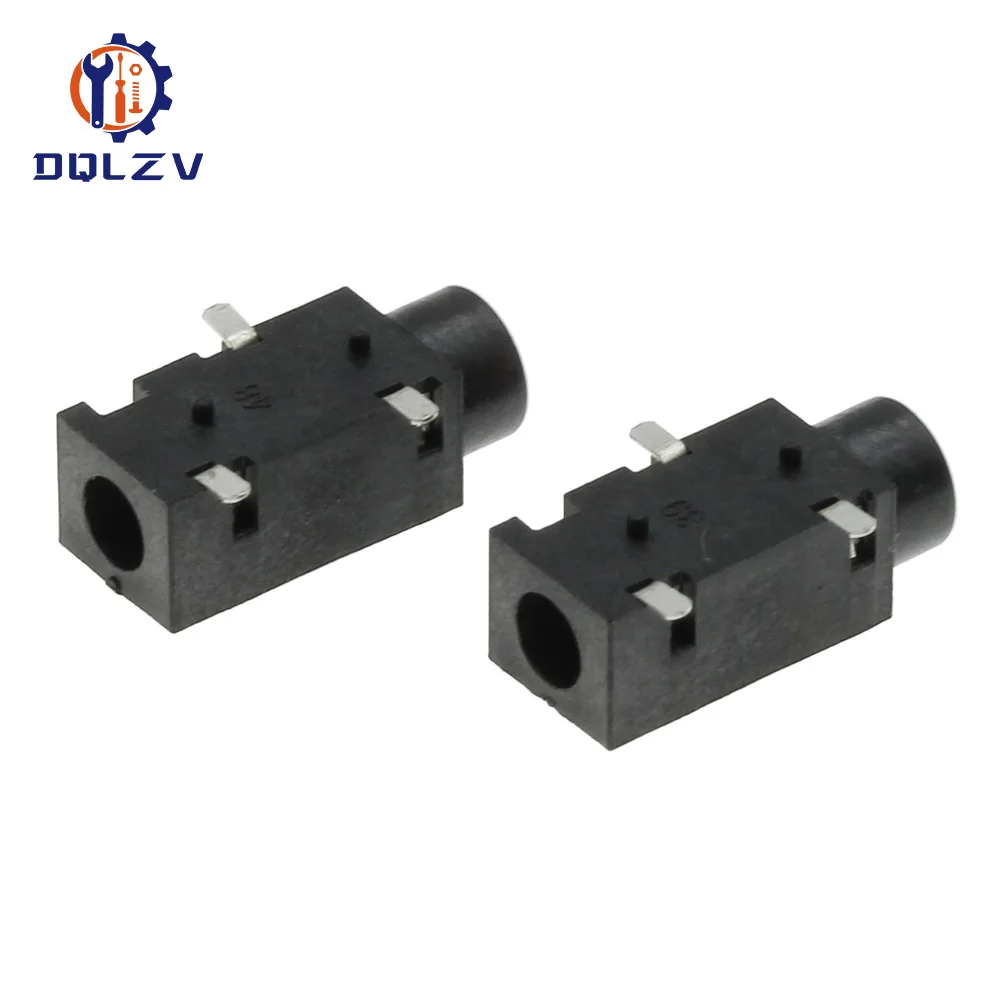 Conector de audio para auriculares de 3,5 mm PJ-320 Conector hembra de 3 pines Auriculares estéreo SMD PJ-320B - imagen 4