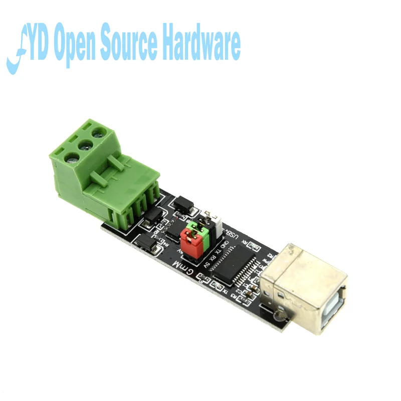 Módulo convertidor USB a TTL RS485 modo dual CH340 con diseño protegido MAX485 1200m para Arduino STM32 - imagen 3