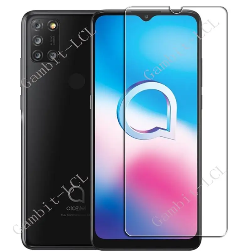 3 uds para Alcatel 3X (2020) Protector de vidrio templado en 5061U, 5061K_EEA, 5061K, 5061U_EEA película protectora de pantalla de 6,52 pulgadas - imagen 2