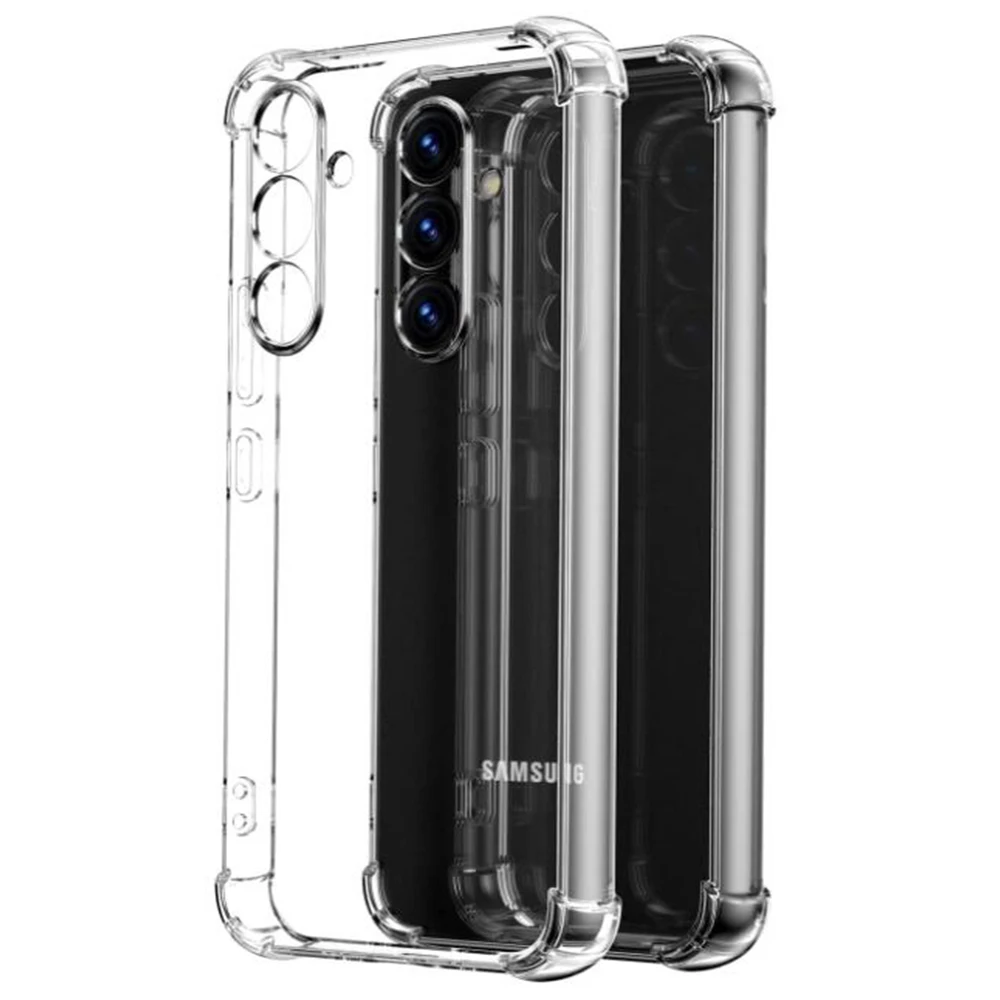 Funda anticaídas para Samsung Galaxy M35 5G, 2024 SM-M356B, SM-M356B/DS, silicona suave, TPU, Original, cubierta trasera a prueba de golpes en M35
