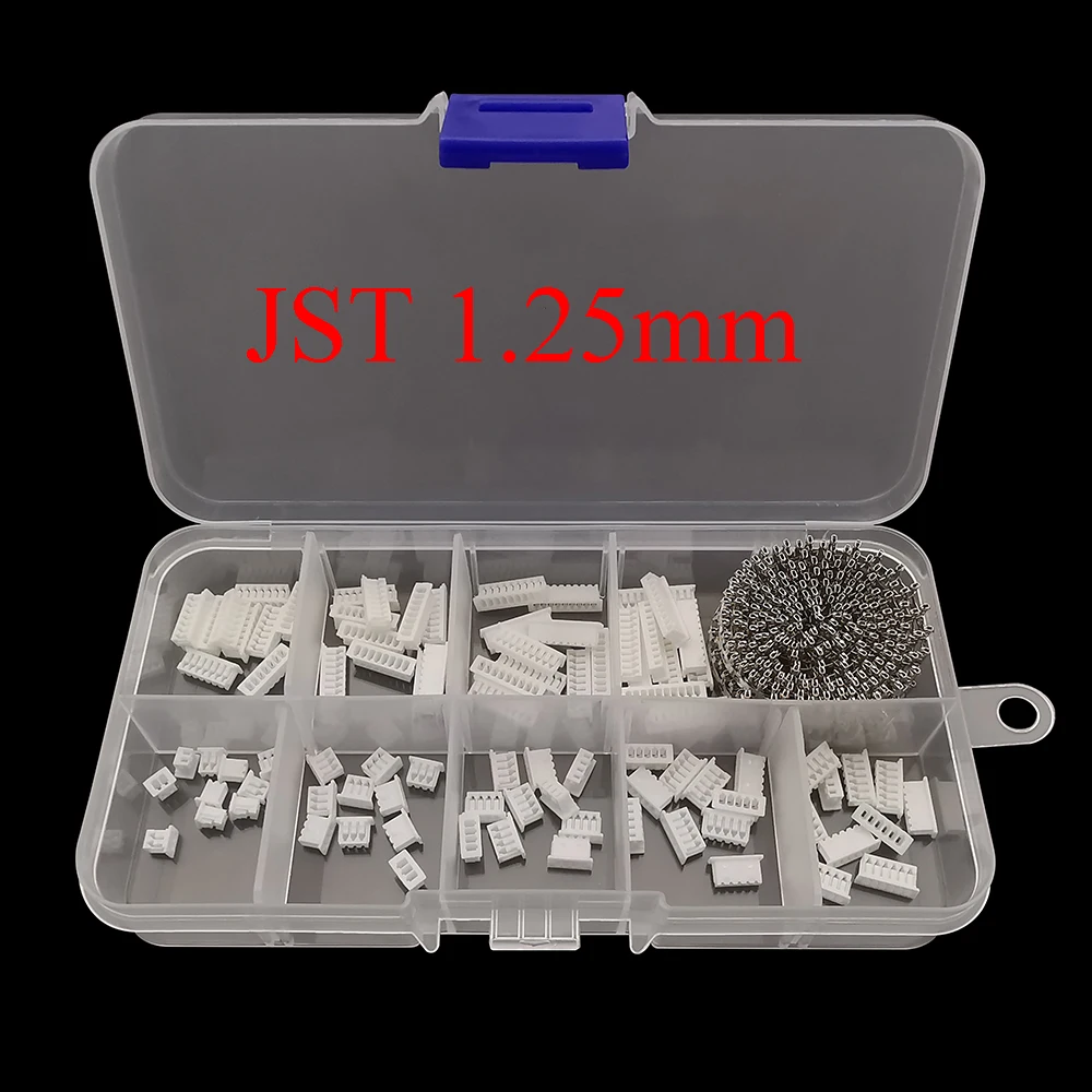 540 unids/caja SH 1,0mm/JST 1,25mm/GH 1,25mm/ZH 1,25mm Kit de conectores carcasa Terminal de engarzado 2/3/4/5/6/7/8/9/10Pin conector de pines - imagen 3