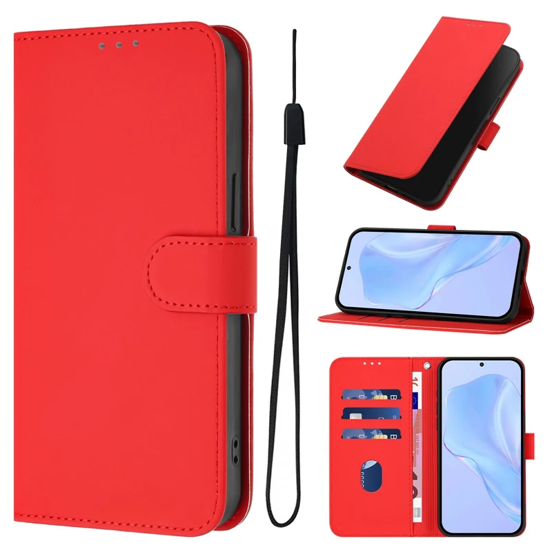 Para Etui Infinix Smart 10 Plus funda para Infinix Smart 10 Plus funda con tapa de Color sólido para infinix smart 10 + X6725B fundas - imagen 3