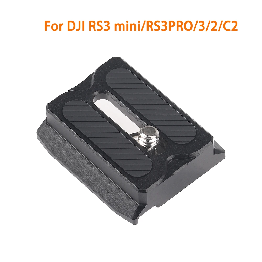 Placa de liberación rápida superior FOTGA para DJI Ronin RS3 mini RS3PRO/3/2/C2 RS4/RS4 PRO RS4MINI placa de liberación estabilizadora trípode monopié