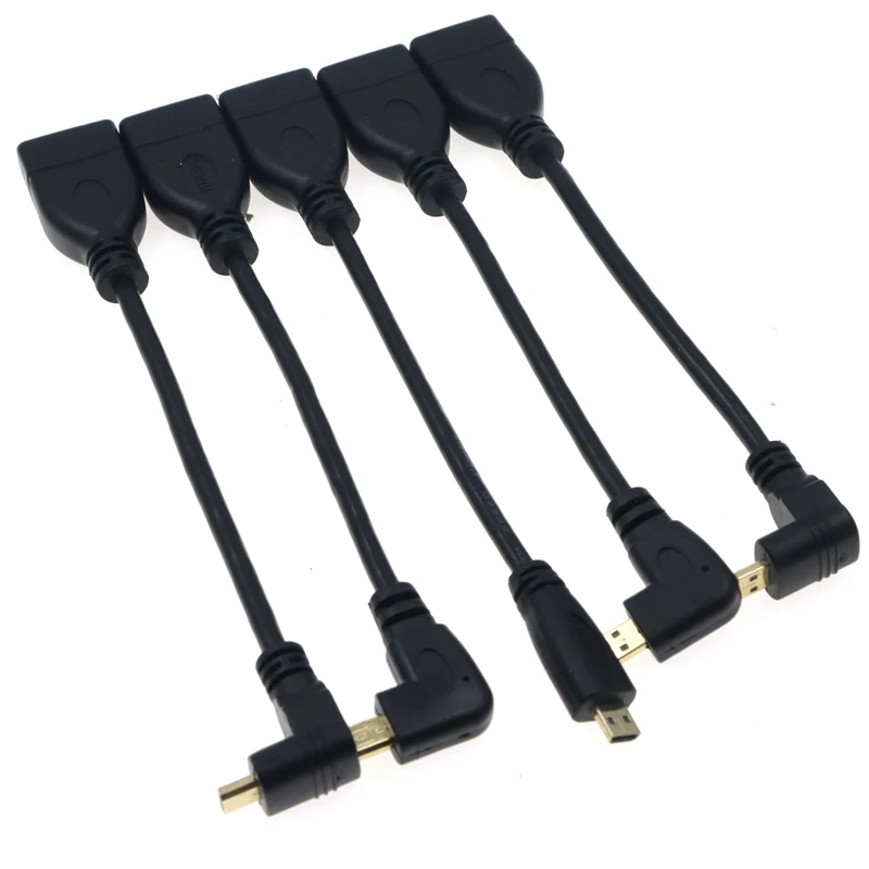 15cm HD HDMI Compatible hembra a 90 grados Micro Mini HDMI Cable macho Compatible para cámara Digital portátil proyector extensión - imagen 3