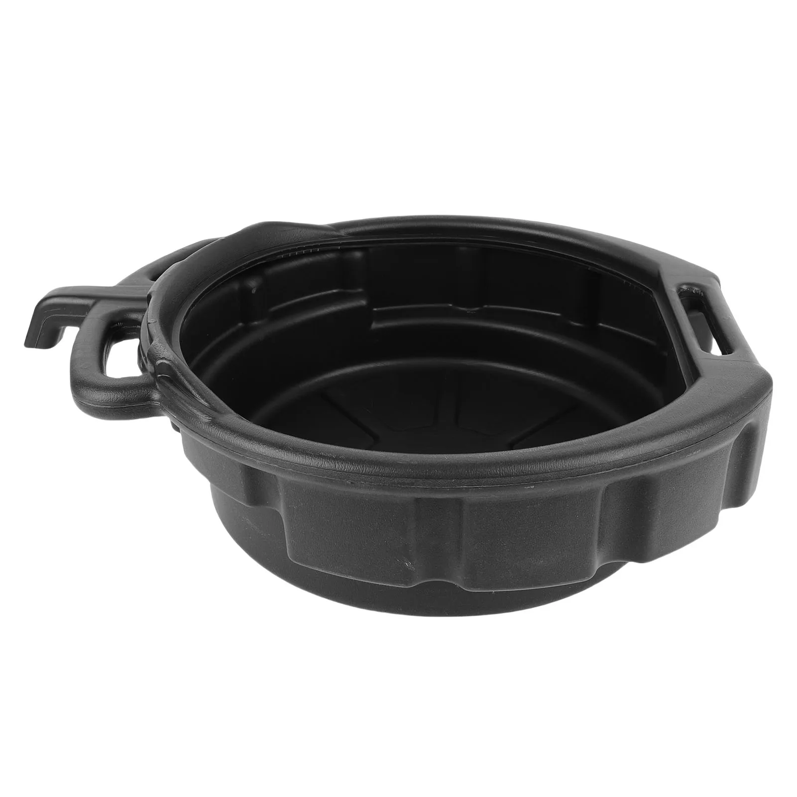 Bandeja receptora de goteo de aceite de Motor, bandeja de drenaje de aceite de 10L, cacerola colectora de goteo de aceite de Motor antisalpicaduras de plástico negro para taller de trabajo en casa - imagen 3