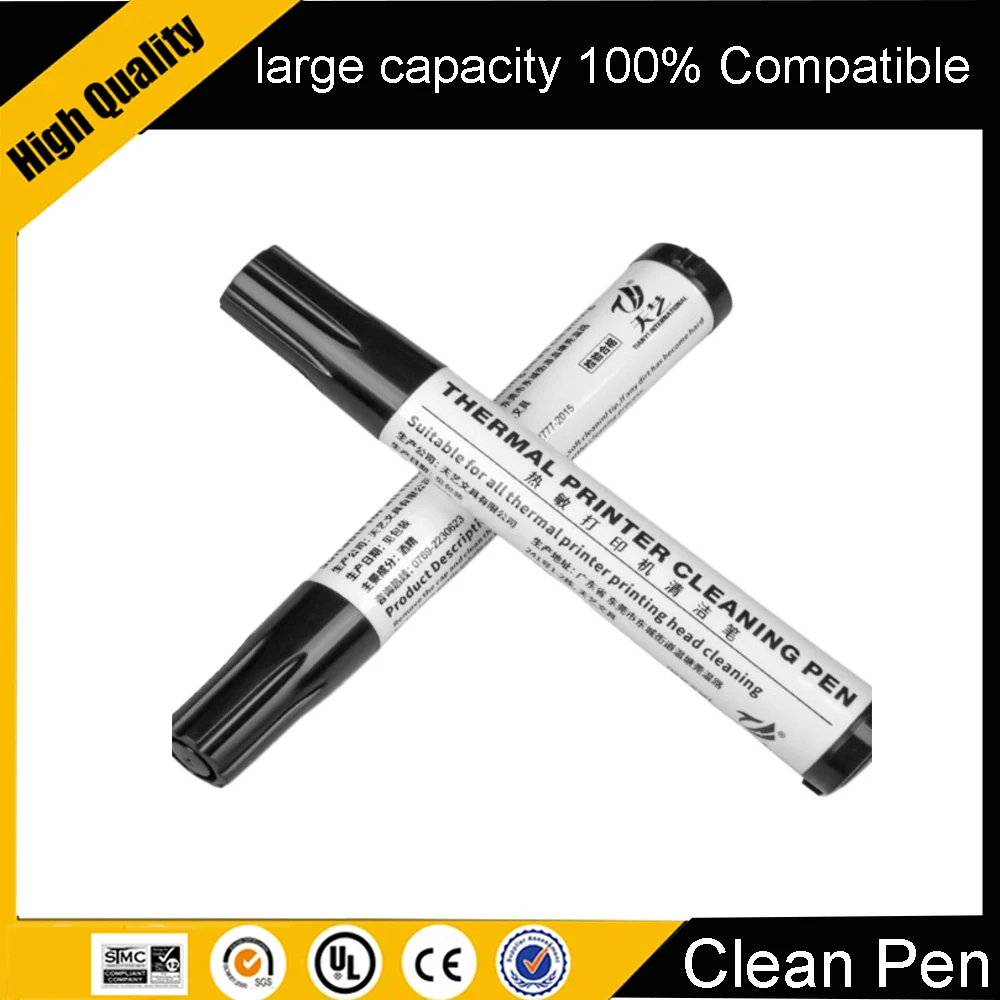 Bolígrafos de reparación útiles, bolígrafos esterilizadores, impresión de impresora para limpieza de cabezales, impresoras de tarjetas de etiquetas, limpieza de impresora térmica, 1-5 uds.