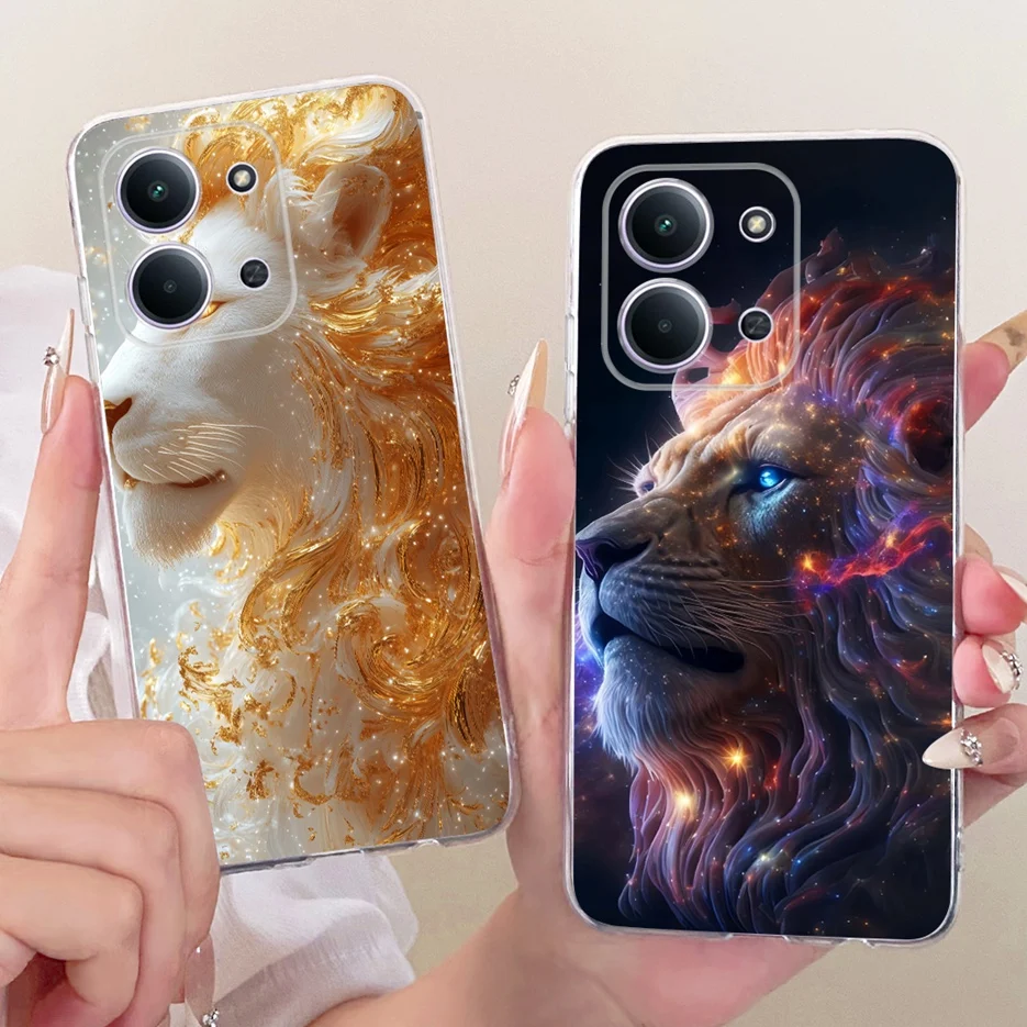 Para Xiaomi Redmi 15C 4G funda Redmi15C 5G flores coloridas funda de teléfono pintada para Xiaomi Poco C85 C 85 Redmi 15C funda suave - imagen 4