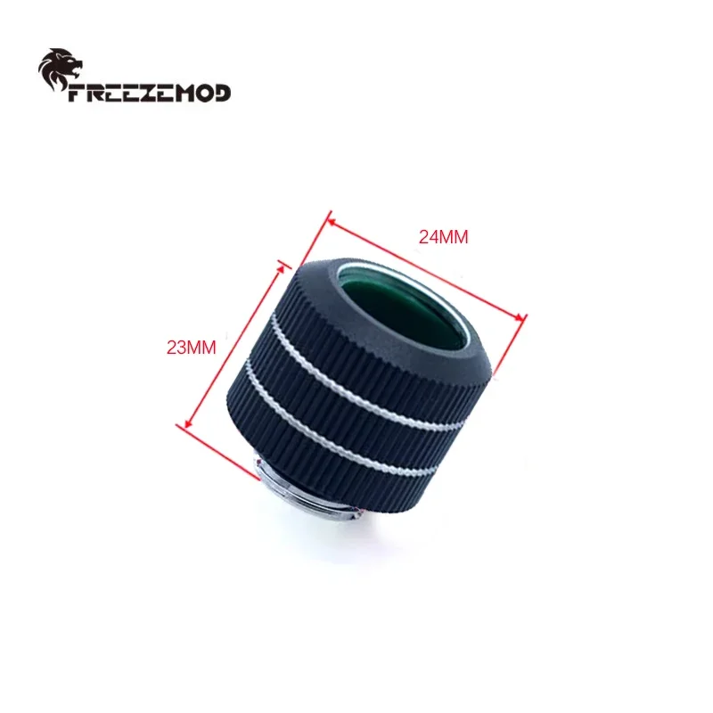 FREEZEMOD 20KG fuerza de tracción OD16MM accesorio de tubería dura para tubería de Metal PETG PMMA, ajuste manual anticaída, conector de refrigeración de PC - imagen 4