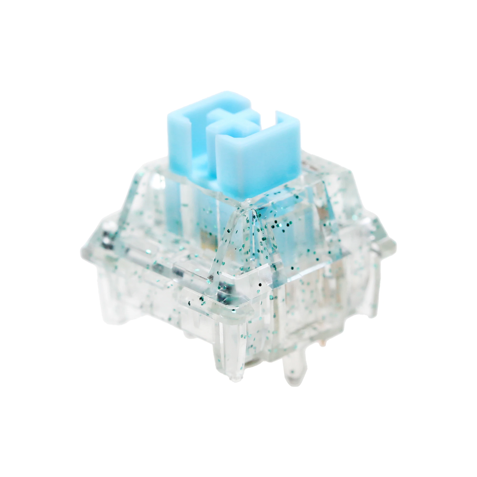 KeyFirst interruptor Bling para teclado mecánico lineal, 5 pines, prelumado, RGB, 30g, 45g, 62g, 67g, 80g, Force, 60m, dorado, amarillo y morado - imagen 5