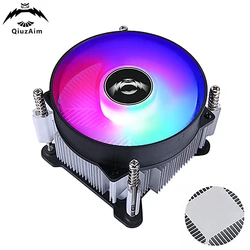 Ventilador CPU PWM 4 Pines – Radiador Aluminio Refrigeración Aire LGA1150 a 1200