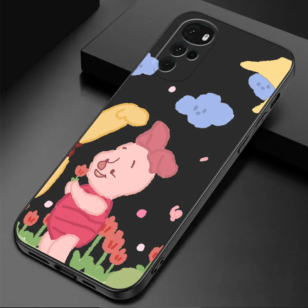 Funda de teléfono Winnie The Pooh para Motorola Moto G52, G53, G32, G31, G71, G72, G30, G22, G73, G60s, G50, G60, G51, bolsa de TPU suave - imagen 3