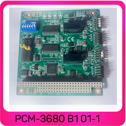 Para tarjeta de adquisición de placa base de Control Industrial Advantech PCM-3680 B1 01-1