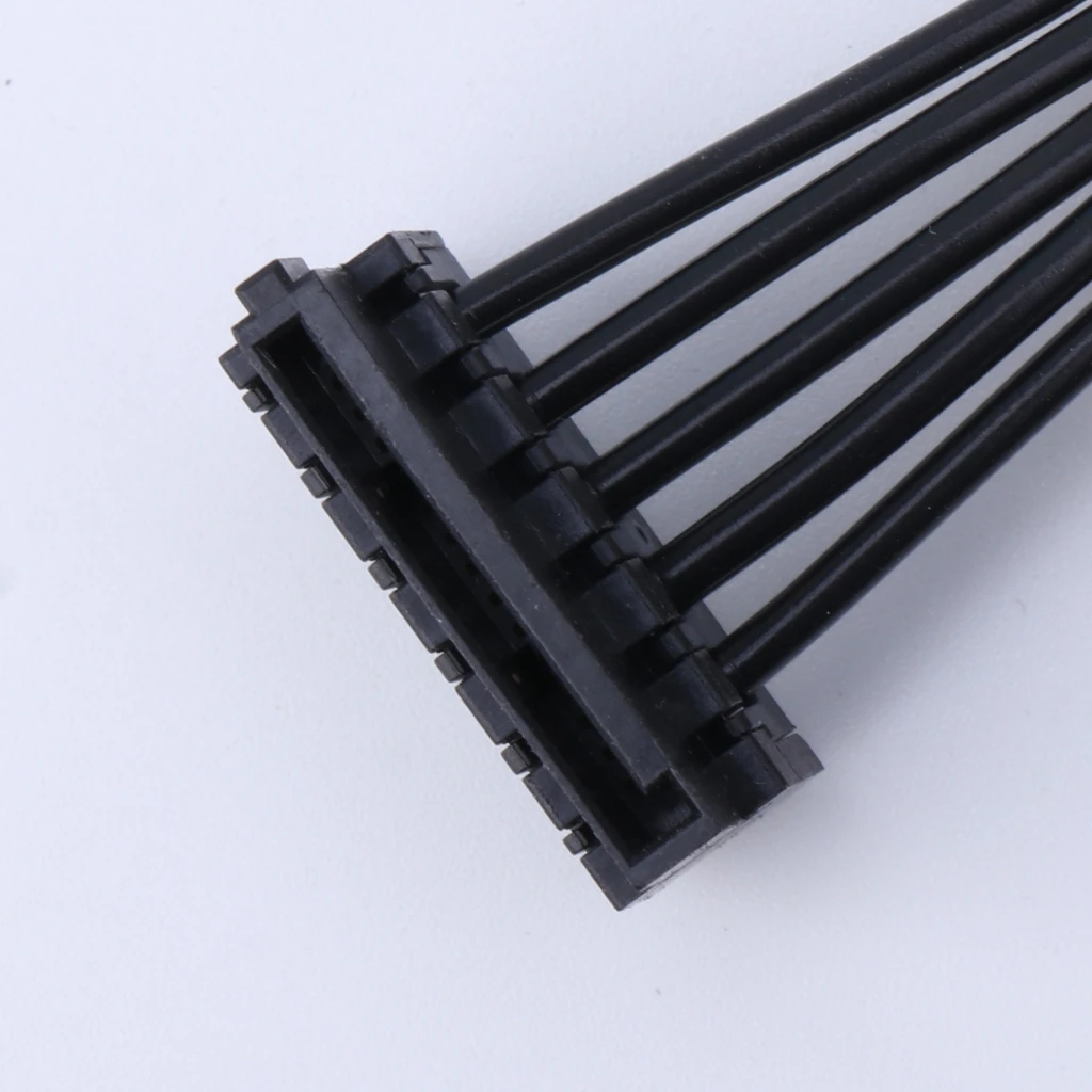 Cable Modular alimentación 6 pines a Cable negro con codo, Cable módulo PCIE 6P para RM550x RM650x RM750x RM850x RM1000x - imagen 5