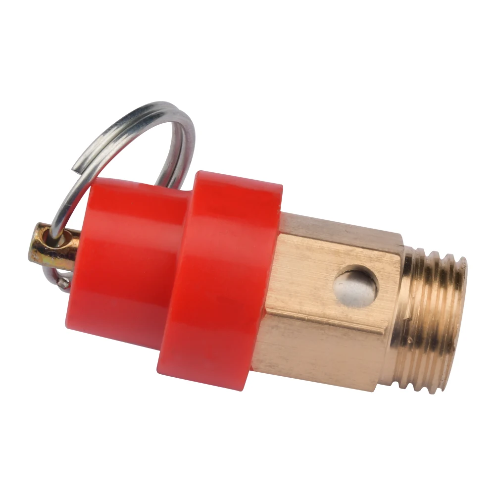 Rosca BSP de 1/4 pulgadas para compresor de aire, válvula de alivio de seguridad, regulador de liberación de presión para tubería, 1/3/4/5/6/7/8/10KG - imagen 4