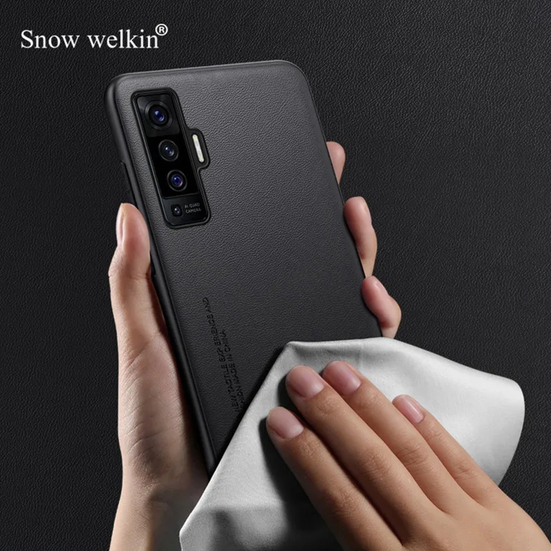 Funda de cuero PU de lujo para Vivo X50 X51 Pro, funda de silicona a prueba de golpes para Vivo X50 Pro Plus, fundas para teléfono - imagen 5