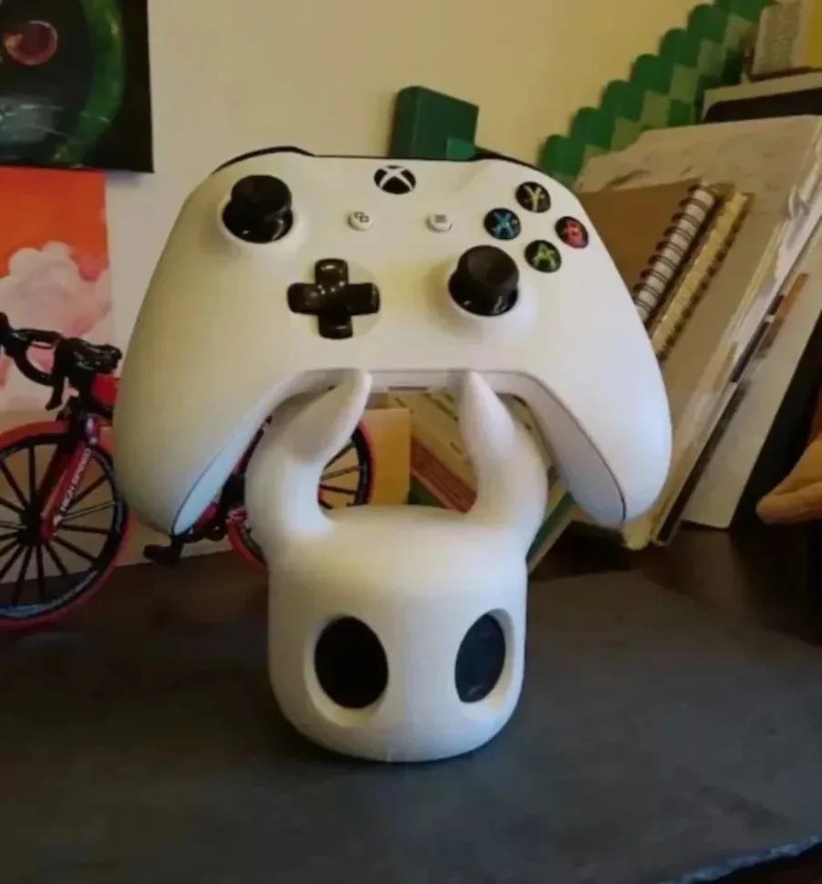 Soporte Universal para GamePad 2025 para PS4/PS5/Switch, tema de Caballero hueco, accesorios de juego de pantalla de escritorio, soporte para controlador de juego - imagen 2