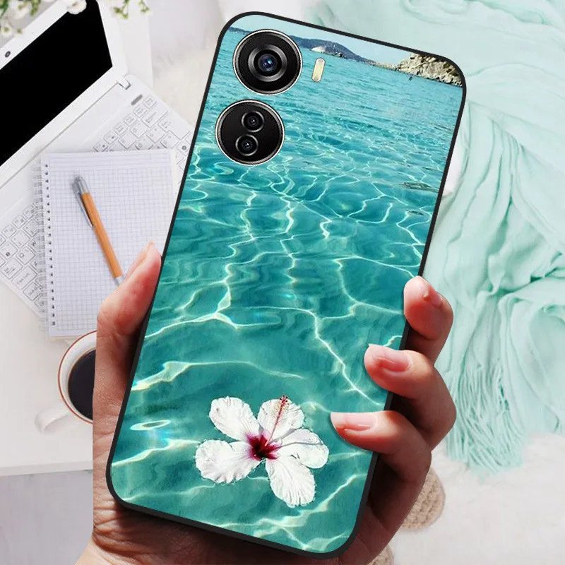 Para ZTE Blade V40 funda de diseño 8046 funda trasera de silicona a prueba de golpes funda de teléfono para ZTE Blade V 40 fundas de diseño coque de parachoques suave - imagen 3