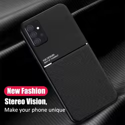 Funda de teléfono de cuero magnética para Samsung Galaxy A55 A54 A35 A25 A15 A14 A53 A34 A52 A24 A13 A51 A73 A33 A23 A72 cubierta a prueba de golpes