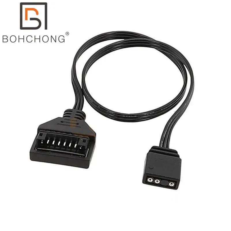 Cable de Control de luz para Lian Li Neon, adaptador de placa base de 3 pines, 6 pines, 8 pines, ARGB, 2x8 pines, 3x8 pines