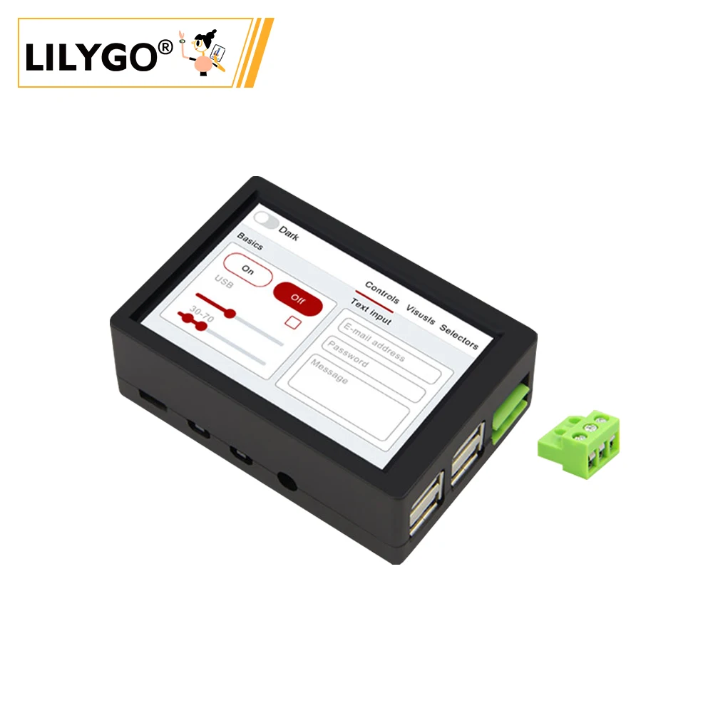 LILYGO® TTGO LILY Pi módulo inalámbrico, WIFI, Bluetooth, pantalla de 3,5 pulgadas, relé de 5V, placa de desarrollo de expansión para Arduino