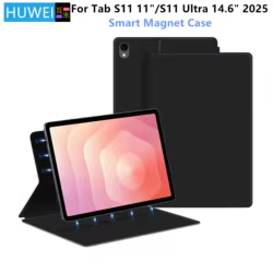 Para Samsung Galaxy Tab S11 2025 11 pulgadas SM-X730 X736 B funda magnética para Tab S11 Ultra 14,6 "S11 11" Tablet cubierta de libro inteligente
