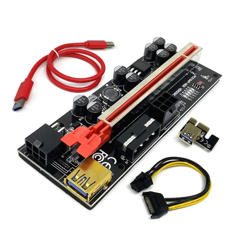 Tarjeta gráfica externa para ordenador portátil PCIe a PCI Express 16x expansor GDC BTC Antminer Miner Mini PCIe a PCI-E ranura tarjeta de minería - imagen 2