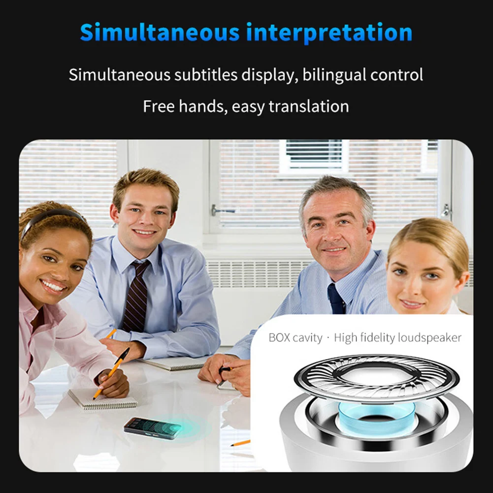 Dispositivo traductor de idiomas 138 idiomas traducción de voz 16 sin conexión pantalla táctil HD de 3 pulgadas traductor inteligente portátil para viajes - imagen 5