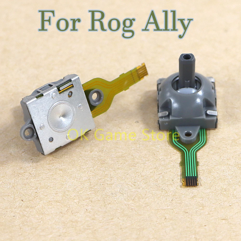 Para Rog Ally 3D Joystick de mano izquierda derecha película de carbono palo analógico Rocker Hall Joystick accesorios de juego reemplazo - imagen 3