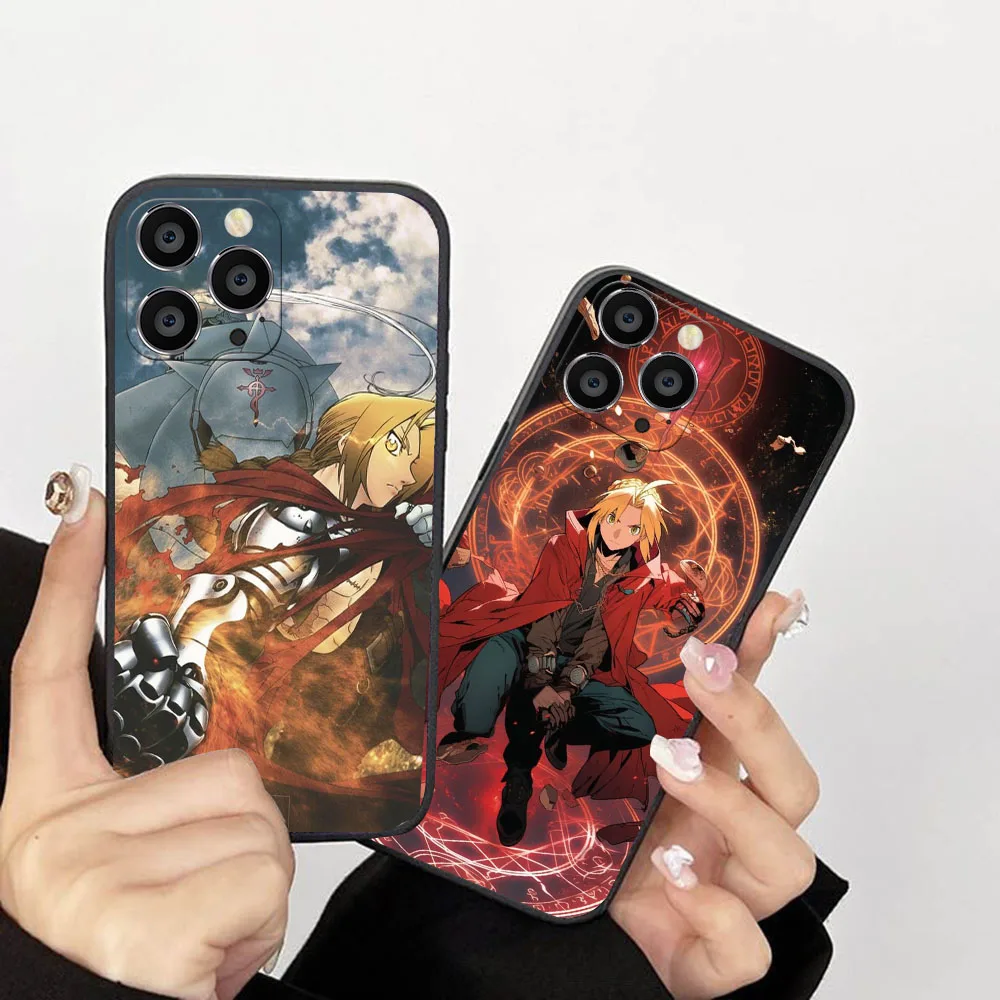 BY-35 Fullmetal Alchemist Soft Case para VIVO V27 V27E V29 Y35 Y36 Y15A Y15S Y93S Y01 Y02 Y02S Y16 Y17S Y21T Y22S T1 - imagen 5