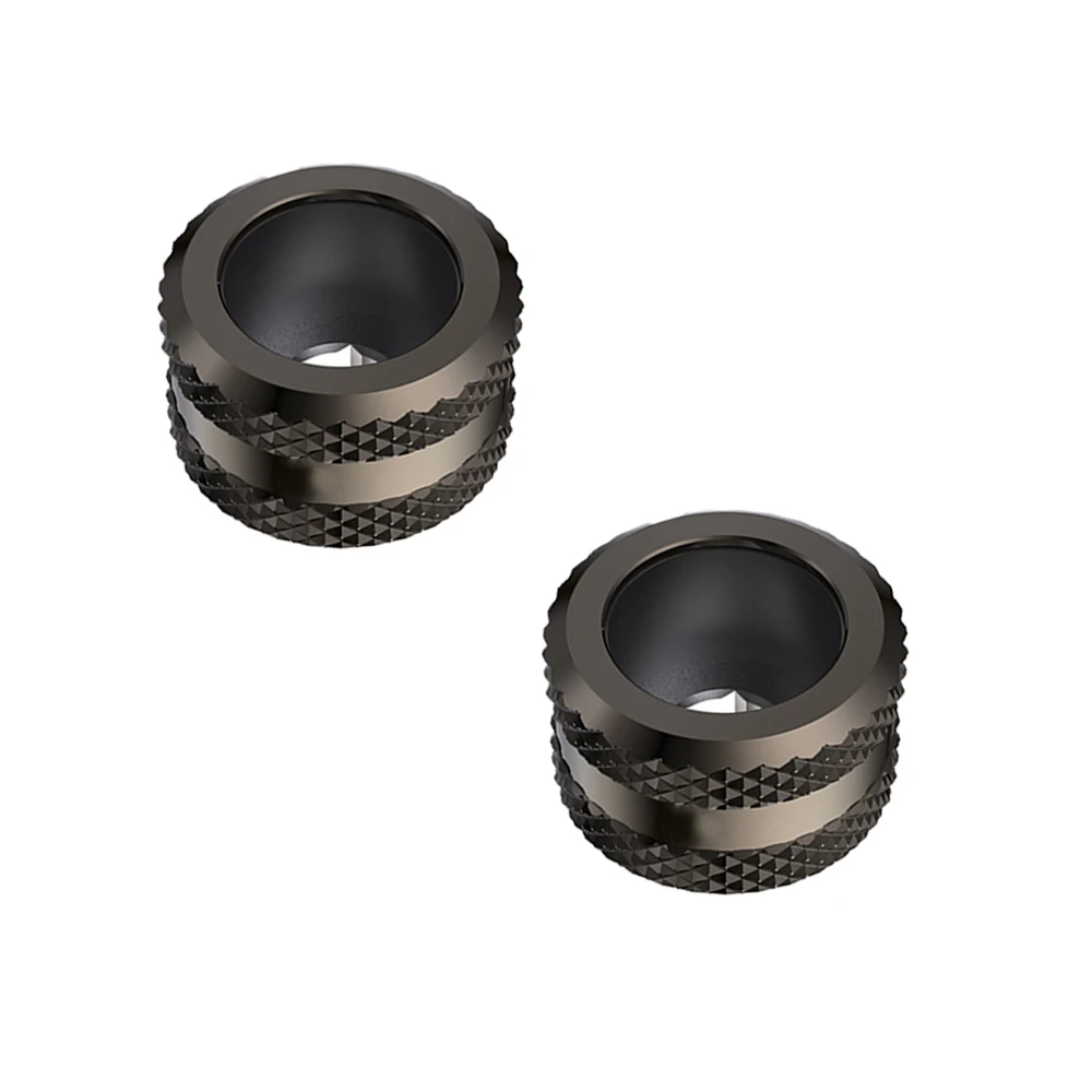 Adaptador de ajuste de tubo duro antiapagado de 2 piezas, compresión manual para OD 12/14/16mm, conexión G1/4, enfriador de agua - imagen 5