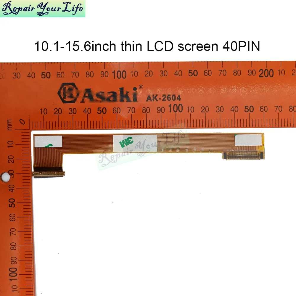 Nuevo Cable para ordenador portátil 10,1-15,6 Cable de extensión LED 30 pines 40 pines Notebook Pc LCD pantalla LED convertidor cinta Cable Accesorios - imagen 2