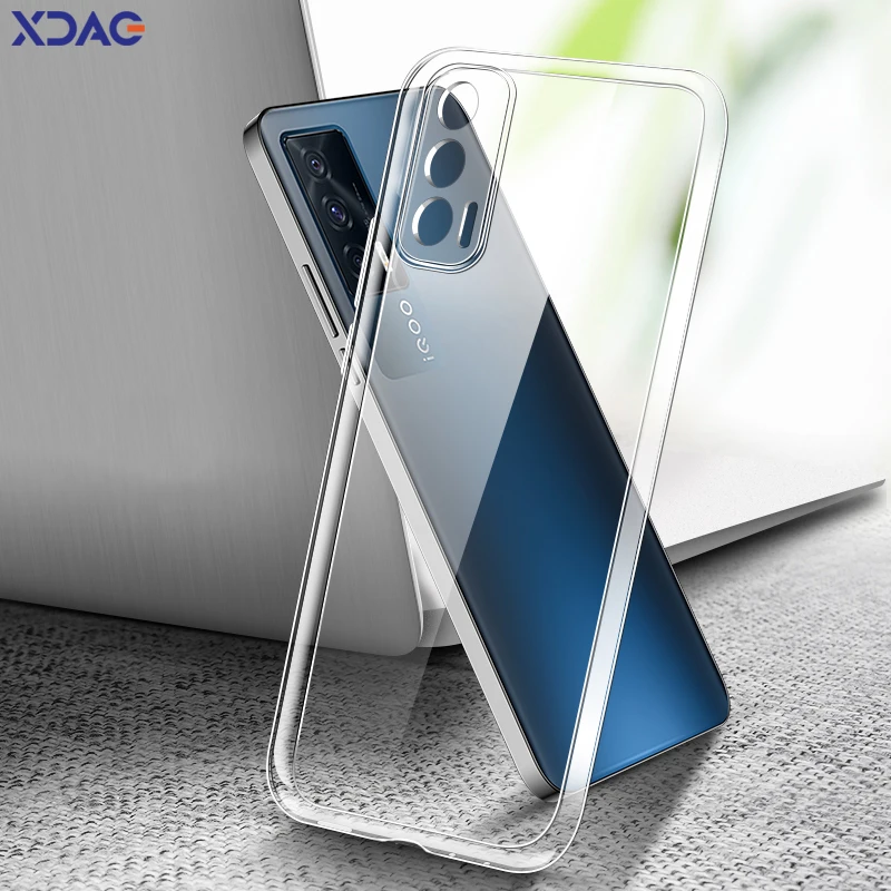 Funda de teléfono transparente ultrafina de alta calidad para VIVO Y30 5G estándar Y30g China Y31 Y31s, carcasa de cristal transparente de TPU suave