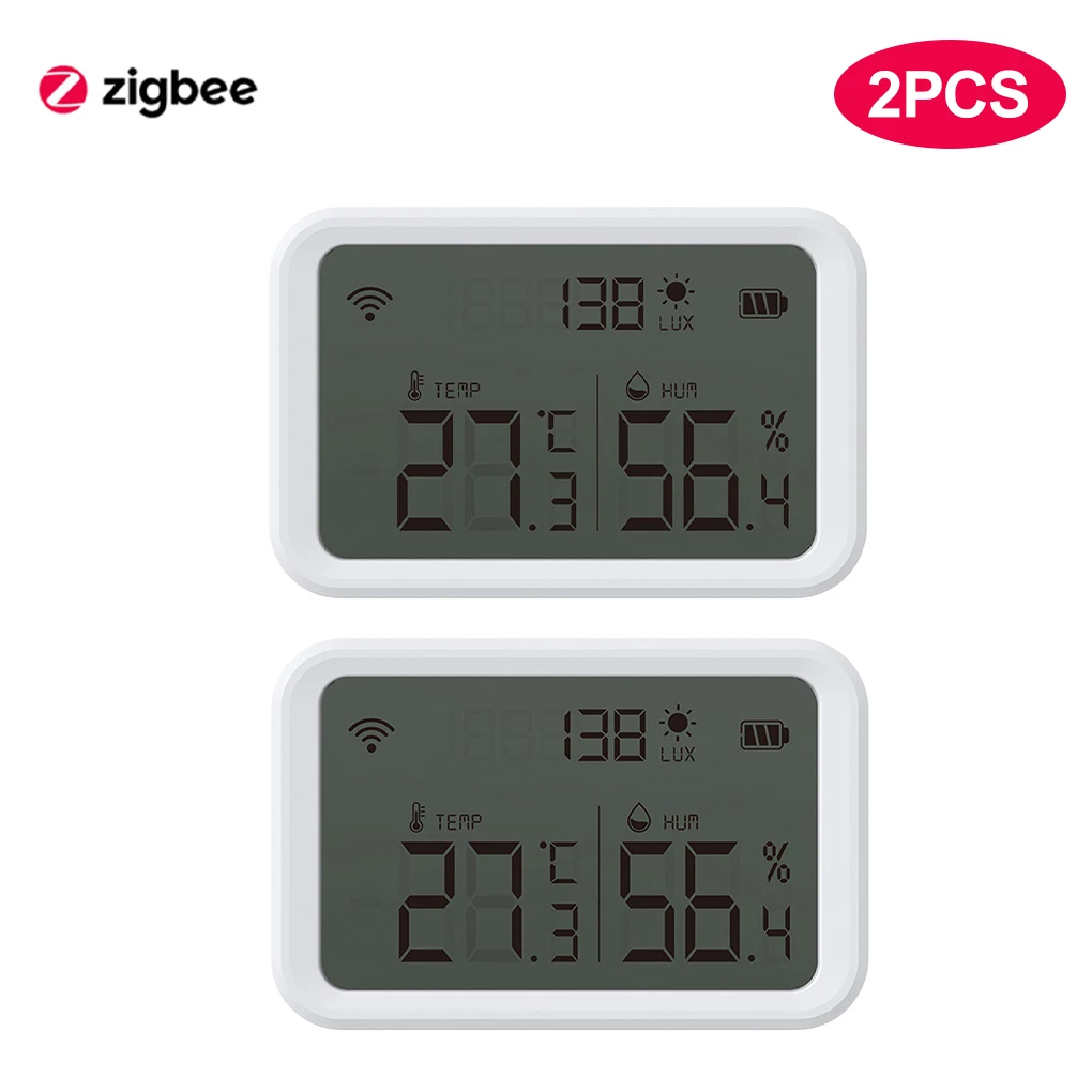 Sensor de temperatura inteligente y preciso, Detector de humedad para encimera, interior, jardín, invernadero, Control remoto, tipo ZigBee