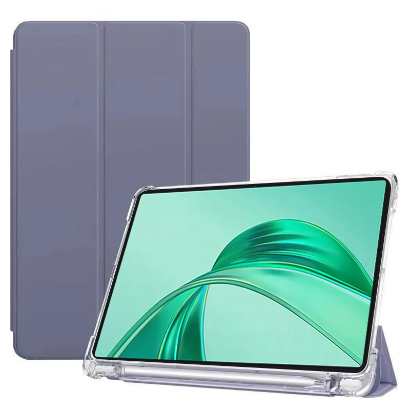 Para Huawei Honor Pad X8A funda con portalápices soporte trasero de TPU triple plegable para Honor Pad X8A NDL-W09 funda para tableta de 11 pulgadas