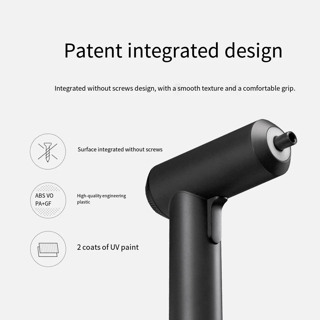 Xiaomi-destornillador eléctrico inteligente, herramienta de iones de litio de 3,6 V, 2000mAh, 5N.M, destornillador eléctrico de torsión para el hogar con 12 Uds. De brocas de tornillo S2 - imagen 2