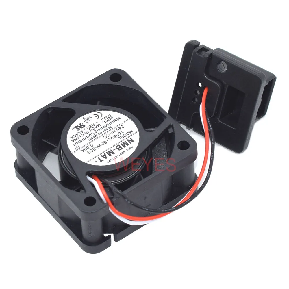 A90L-0001-0575 de refrigeración para sistema Fanuc, nuevo ventilador de 40MM, 40x40x20MM, DC24V, 0.09A, 3 pines, # A 1608VL-S5W-B69 - imagen 2