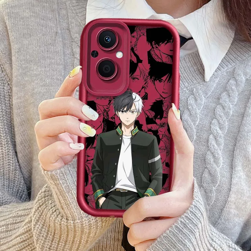 Sakura Haruka adecuado para OPPO Reno10 Reno8 Reno7 Reno6 Reno5 T Z Lite Pro Plus 5G ojo escalera funda de teléfono cubierta de moda - imagen 5