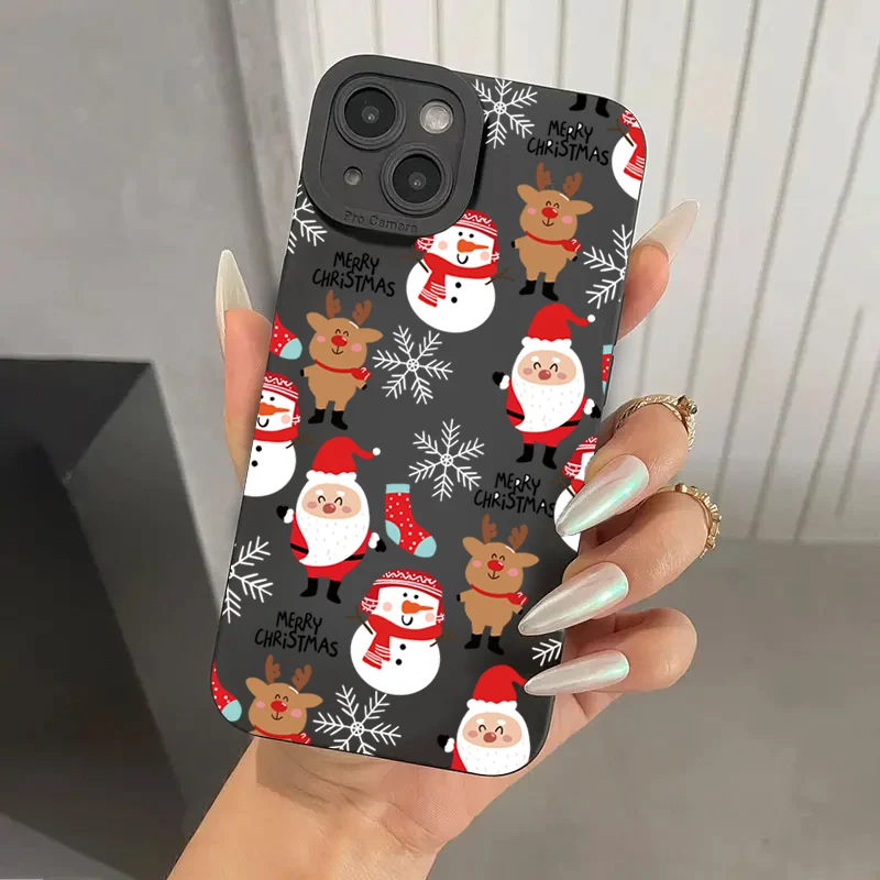 Nueva funda de teléfono con árbol de Navidad para Xiaomi Mi 14T 12T 11T 11 10T Poco X5 F5 X4 M4 F4 X3 M3 Pro Lite 4G 5G funda de silicona suave