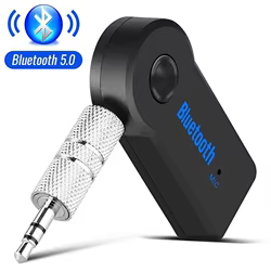 Adaptador receptor inalámbrico 2 en 1, compatible con Bluetooth 5,0, conector de 3,5mm para música de coche, Audio, Aux A2dp, adaptador receptor de auriculares