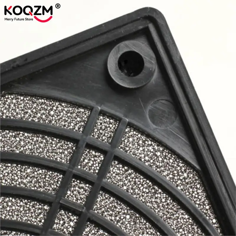 A prueba de polvo 120mm ventilador con cubierta de polvo filtro Protector parrilla cubierta del Protector de la computadora de la PC de la tienda al por mayor - imagen 3