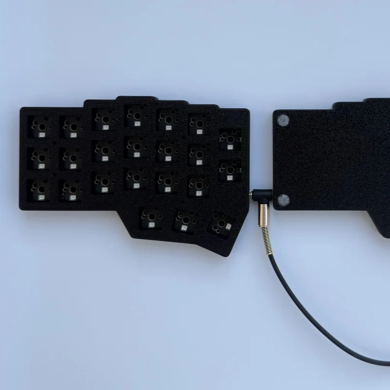 Core Crkbd V4.1 Kit de teclado dividido Qmk Vial cambiar teclas personalizado Cherry Rgb Hot Plug teclado mecánico de personalización ergonómica - imagen 4