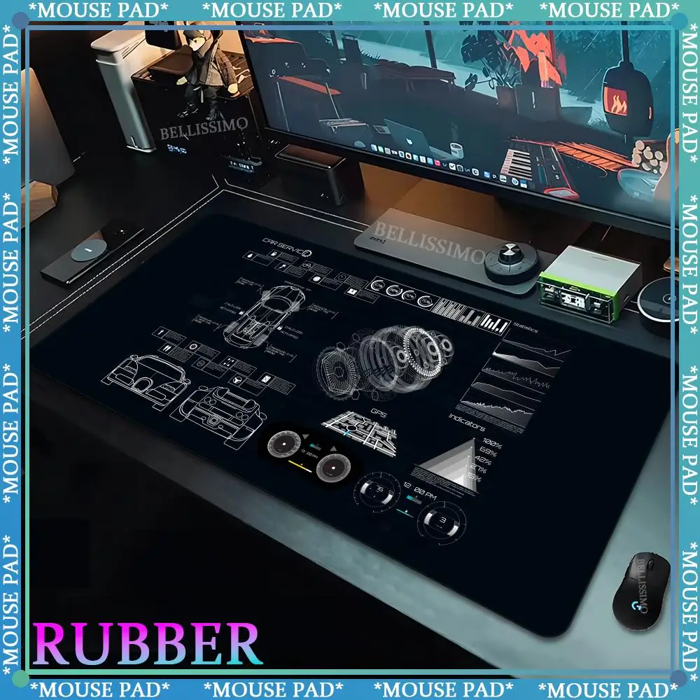 Alfombrilla de goma para ratón k - imagen 3