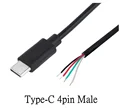 Type-C  4Pin Male