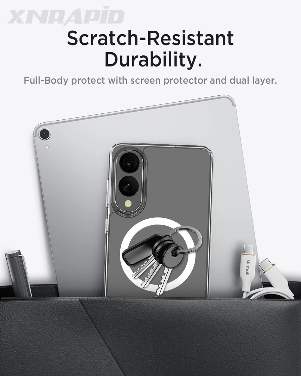 Funda magnética Magsafe para Samsung Galaxy S25 Edge S24 S23 S21 FE S22 Ultra Plus, cubierta dura híbrida a prueba de golpes S25Edge 25Plus S 25 - imagen 5