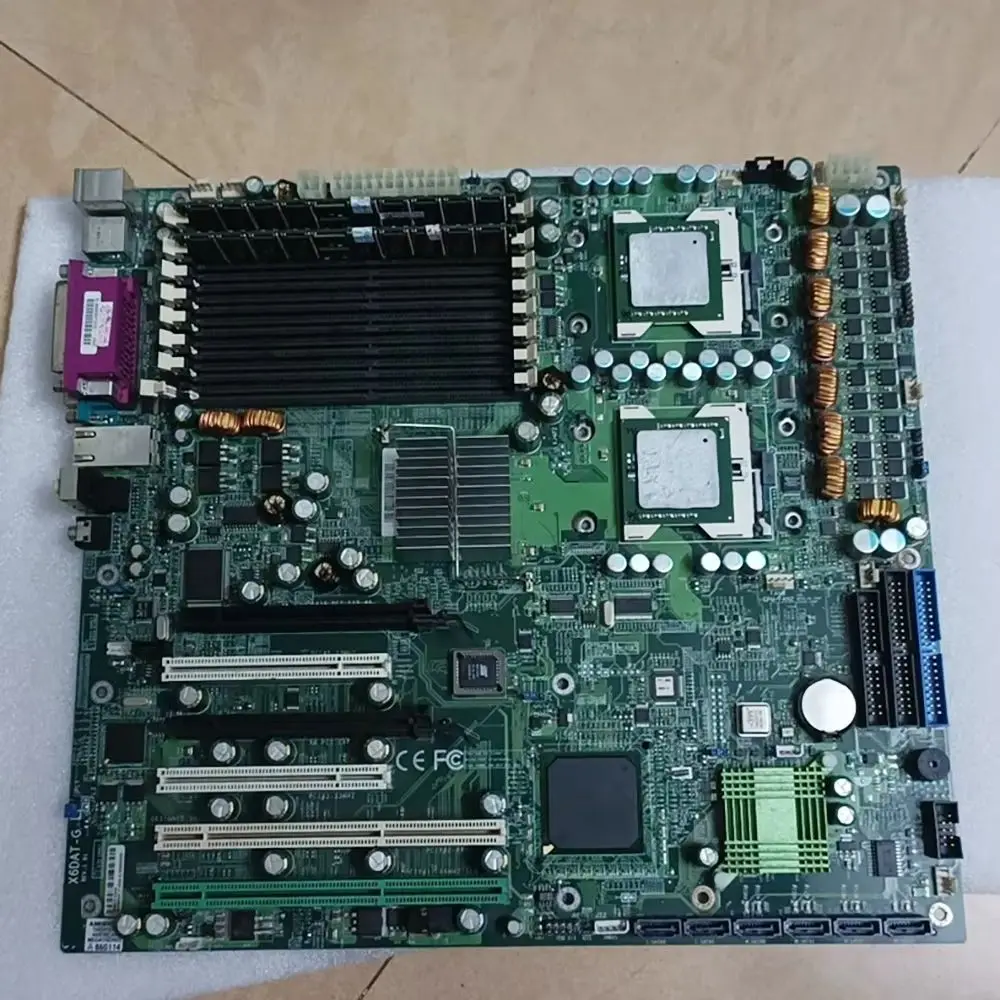 Placa base del servidor 604 Xeon CPU X6DAT-G REV 1.01 - imagen 3