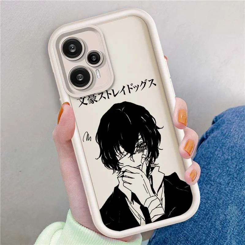 Anime Bungo Stray Dogs para Xiaomi Poco X3 X4 X5 X6 X7 C65 C75 M4 M5 M5S F6 F4 F5 Pro GT NFC Eye Ladder funda de teléfono - imagen 3