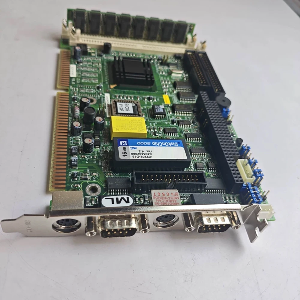 Tarjeta semi larga ISA placa base de control industrial ROCKY-418-R3 V3.0 - imagen 3