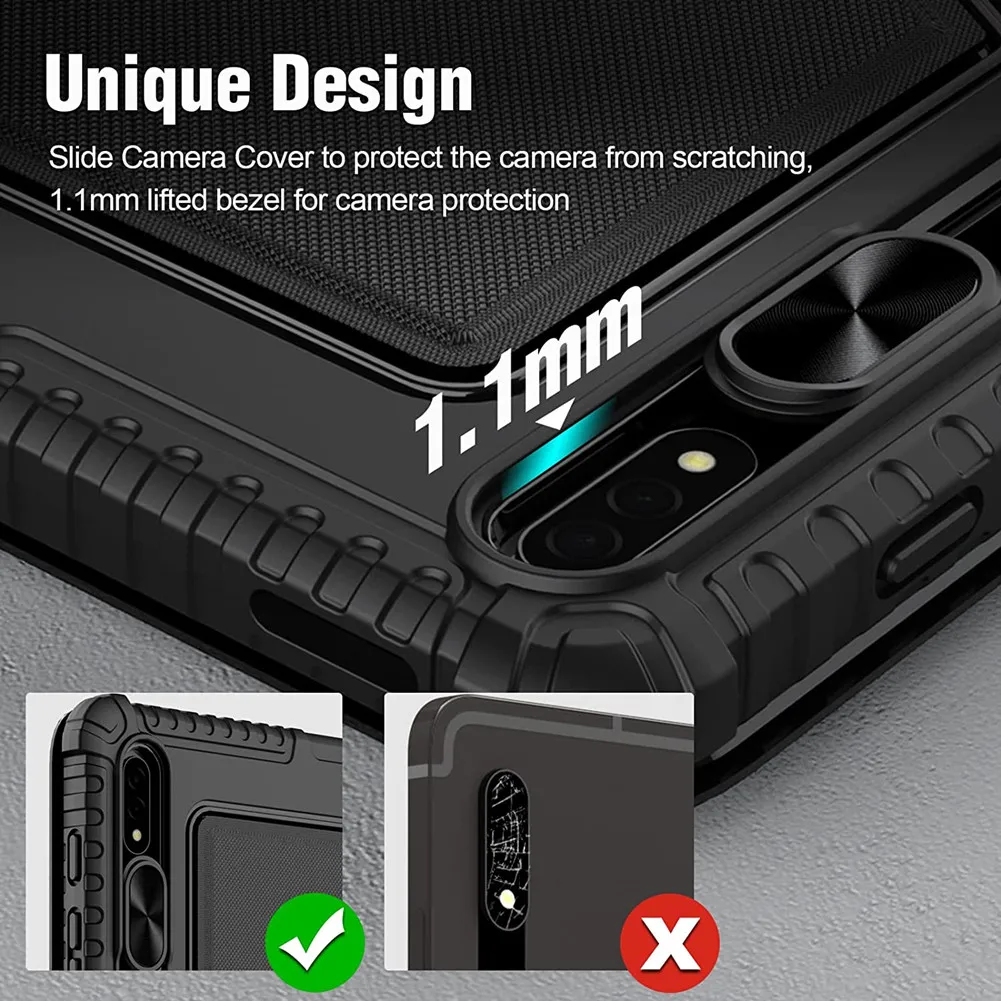 Nillkin para Samsung Galaxy Tab S8 funda para teclado tableta Bluetooth teclado TouchPad funda inteligente para Galaxy Tab S8 Plus/Tab S7 Plus funda para teclado/samsung tab s7 fe funda para teclado - imagen 2