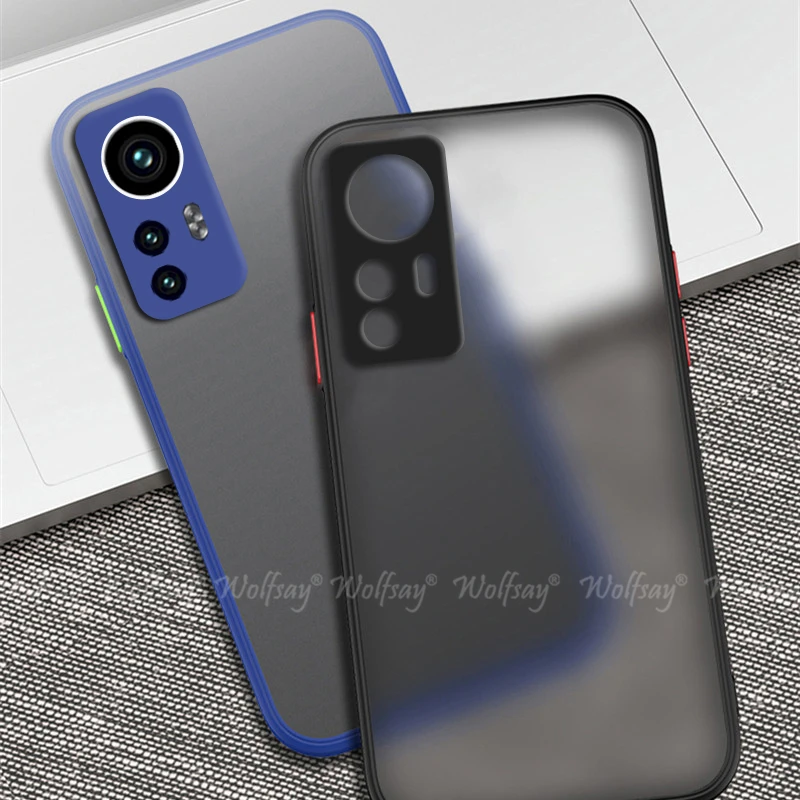 Funda protectora de goma TPU mate de silicona para Xiaomi 12T Pro 12 Pro 12S Ultra 12X 11T 13 Pro - imagen 3